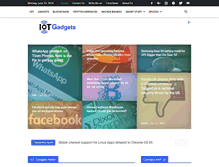 Tablet Screenshot of iotgadgets.com